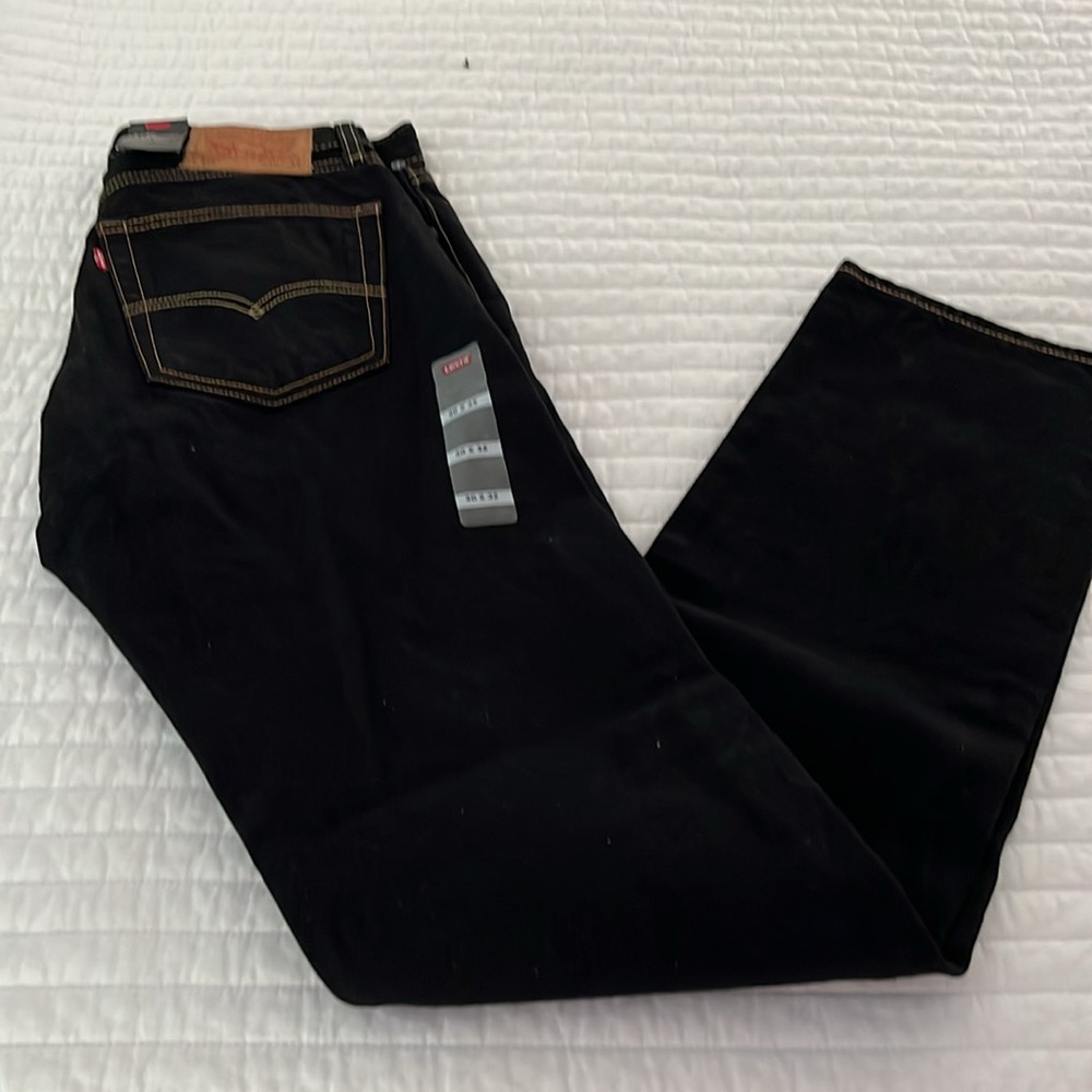 Levi's Dark Denim Jeans - Picture 3 of 9